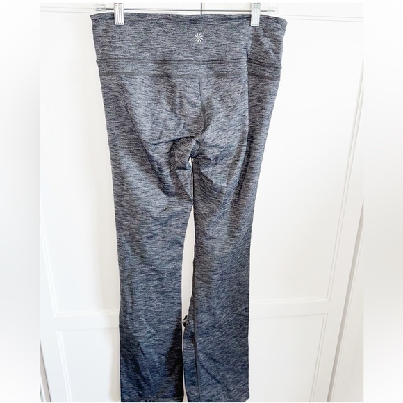 ATHLETA Straight Up Heather Charcoal Grey Yoga Legging Pants size Medium #919179 - Picture 7 of 12